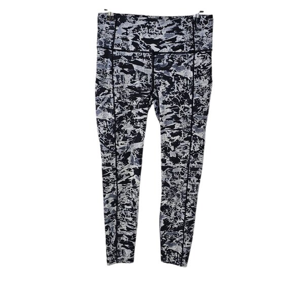 Lululemon Fast & Free 7/8 Tight, 25" Luxtreme, Reflective, Athletic, Size 8 - Picture 1 of 8